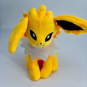 Pokemon Jolteon Fox Plush Stuffed Animal Electric anime & manga Evolution Yellow